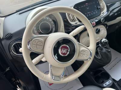 Fiat 500 unico proprietario Nero usata Tricase