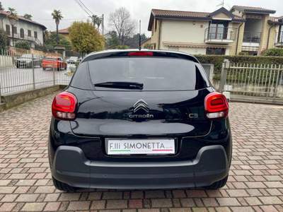 Citroen C3 PureTech 110 S&S Max - AZIENDALE Nero usata Cadrezzate con Osmate