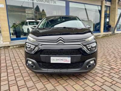 Citroen C3 PureTech 110 S&S Max - AZIENDALE Nero usata Cadrezzate con Osmate