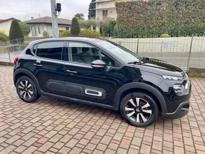 Citroen C3 PureTech 110 S&S Max - AZIENDALE Nero usata Cadrezzate con Osmate