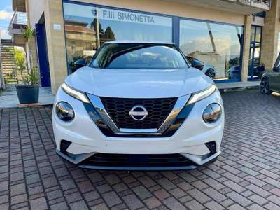 Nissan Juke 1.0 DIG-T 114 CV Acenta - NUOVO Bianco usata Cadrezzate con Osmate