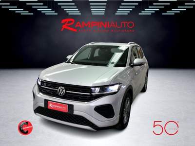 Volkswagen T-Cross 1.0 TSI 115 CV R-Line KM 0 Uff. 4 Anni di Garanzia Argento usata Gubbio