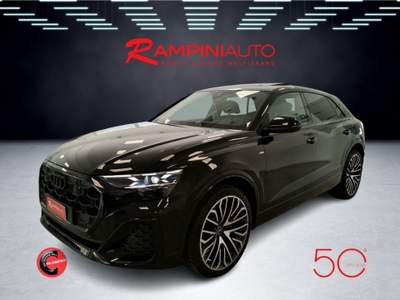 Audi Q8 45 TDI quattro tiptronic S line edition PRONTA CON Nero usata Gubbio