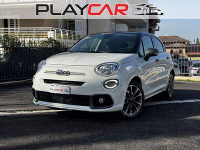 Fiat 500X 1.5 T4 HYBRID 130CV DCT SPORT NAVI+PELLE+TOT.BLACK Bianco usata Grottaferrata Fiat 500X 1.5 T4 HYBRID 130CV DCT SPORT NAVI+PELLE+TOT.BLACK Bianco usata Grottaferrata