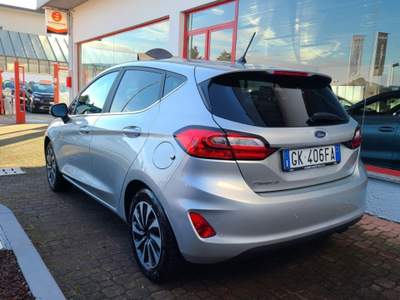 Ford Fiesta 1.1 75cv GPL 5p Titanium Argento usata Magenta