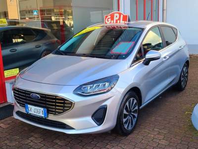 Ford Fiesta 1.1 75cv GPL 5p Titanium Argento usata Magenta