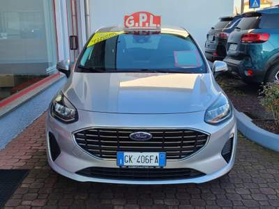 Ford Fiesta 1.1 75cv GPL 5p Titanium Argento usata Magenta