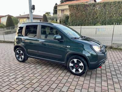Fiat Panda 1.0 FireFly S&S Hybrid - AZIENDALE Verde usata Cadrezzate con Osmate