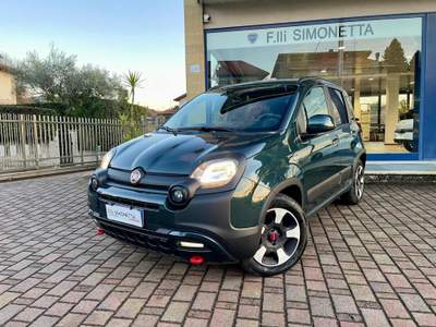 Fiat Panda 1.0 FireFly S&S Hybrid - AZIENDALE Verde usata Cadrezzate con Osmate