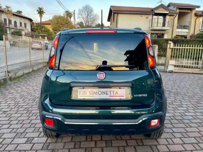 Fiat Panda 1.0 FireFly S&S Hybrid - AZIENDALE Verde usata Cadrezzate con Osmate