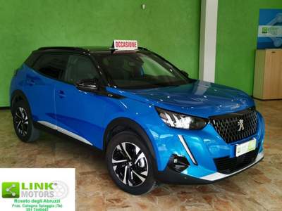 Peugeot 2008 PureTech 130 S&S EAT8 GT - COME NUOVA Blu/Azzurro usata Roseto degli Abruzzi