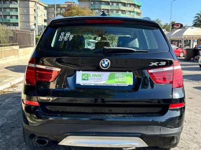 BMW X3 sDrive18d xLine Nero usata Siracusa