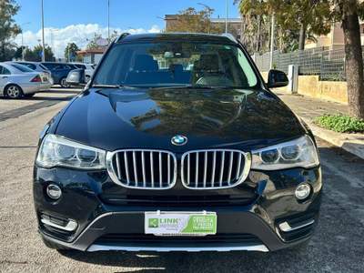 BMW X3 sDrive18d xLine Nero usata Siracusa