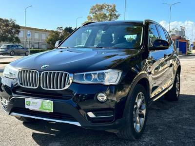 BMW X3 sDrive18d xLine Nero usata Siracusa