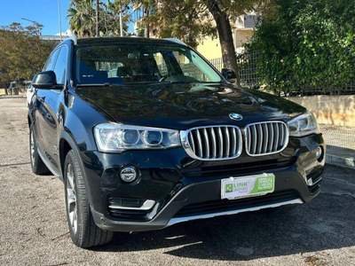 BMW X3 sDrive18d xLine Nero usata Siracusa