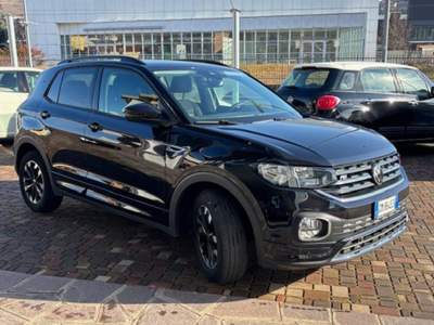 Volkswagen T-Cross 1.0 TSI 110 CV Sport Nero usata Guarene