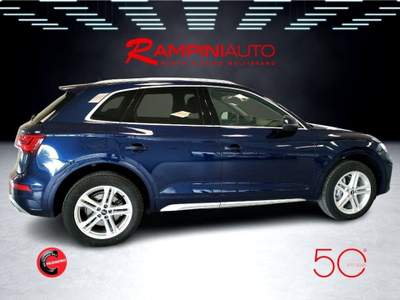 Audi Q5 40 IBRIDO/TDI 204 CV quattro S tronic S line Blu/Azzurro usata Gubbio
