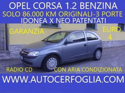 Opel Corsa 3p 1.2 N-Joy-SOLO 86.000 KM-NEO PATENTATI Grigio usata Samolaco