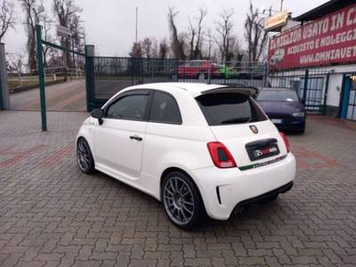 Abarth 500 1.4 16v t. t-jet Custom 135cv E6 Bianco usata Abbiategrasso