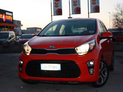 Kia Picanto 1.0 12V EcoGPL 5 porte Cool Rosso usata Castelnuovo Rangone