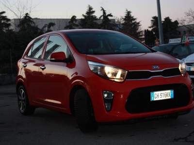 Kia Picanto 1.0 12V EcoGPL 5 porte Cool Rosso usata Castelnuovo Rangone