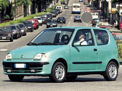 Fiat Seicento 1.1i cat SX Argento usata Castelnuovo Rangone