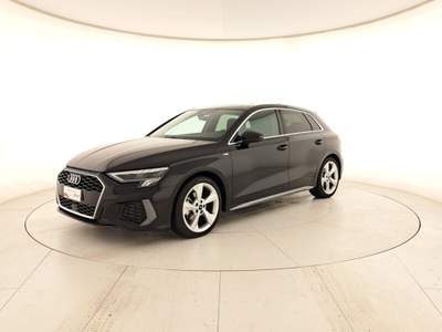 Audi A3 sportback 35 2.0 tdi s line edition s-tronic Nero usata Garlate