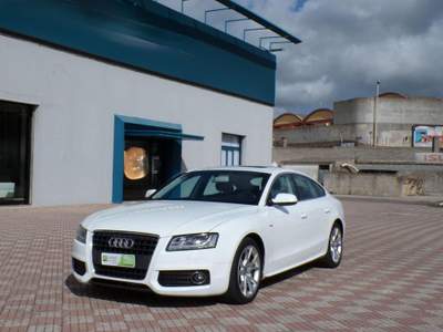 Audi A5 SPB 2.0 TFSI 211 CV Bianco usata Sassari