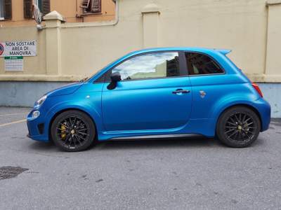 Abarth 595 1.4 Turbo T-Jet 180 CV Competizione Blu/Azzurro usata Genova