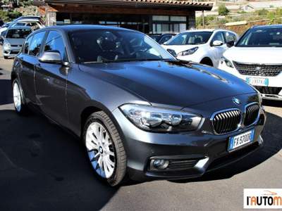 BMW Serie 1 118d  Grigio usata Aci Catena