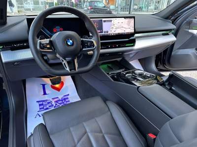 BMW Serie 5 520d d 48V XDRIVE MSPORT IVA AUTO NAVI KAMERA C19 FULL Nero usata Pescara