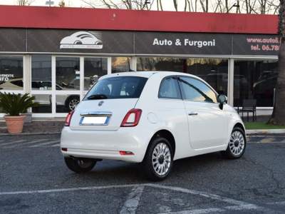 Fiat 500 0.9 TwinAir Turbo Lounge 85CV Bianco usata Roma