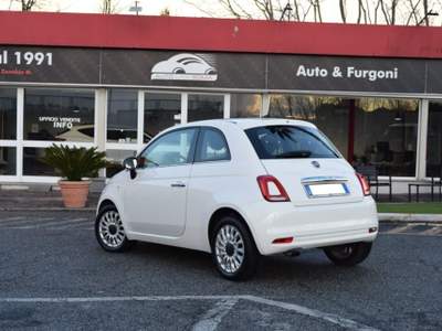Fiat 500 0.9 TwinAir Turbo Lounge 85CV Bianco usata Roma