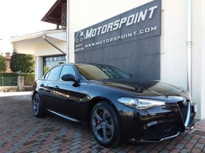 Alfa Romeo Giulia Q4 Veloce 2.2 Turbodiesel 210 CV AT8 AWD Nero usata PEDEROBBA