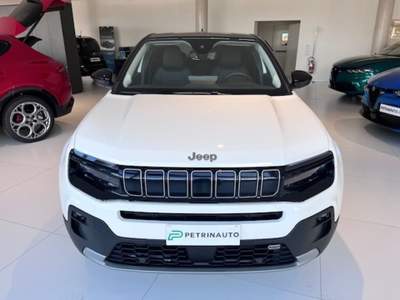 Jeep Avenger 1.2 Turbo Summit Km.Zero Bianco usata Massanzago