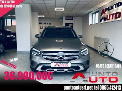 Mercedes-Benz GLC d 4Matic Sport PELLE-PEDANE -TELECAM Grigio usata Isernia