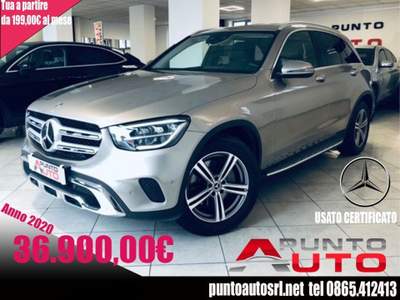Mercedes-Benz GLC d 4Matic Sport PELLE-PEDANE -TELECAM Grigio usata Isernia