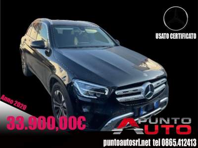 Mercedes-Benz GLC d 4Matic Sport PELLE-PEDANE -TELECAM Nero usata Isernia