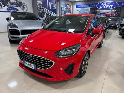 Ford Fiesta 1.1 75 CV 5 porte Titanium Rosso usata Medesano