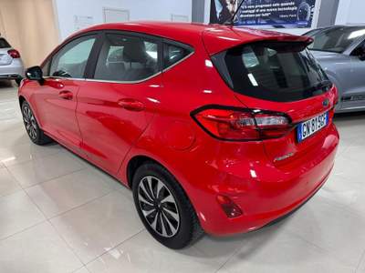 Ford Fiesta 1.1 75 CV 5 porte Titanium Rosso usata Medesano
