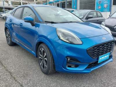 Ford Puma 1.0 EcoBoost Hybrid 125 CV S&S aut. ST-Line X Desi Blu/Azzurro usata Pozzuoli