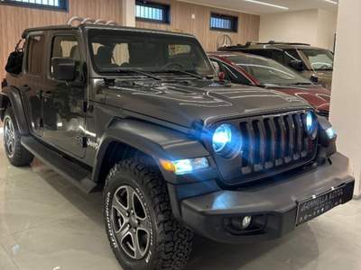 Jeep Wrangler Unlimited 2.2 Mjt II Night Eagle Grigio usata San Sebastiano al Vesuvio