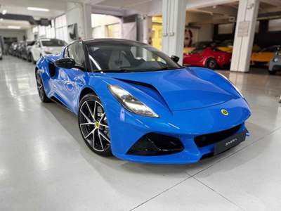 Lotus Emira V6 Supercharged First Edition LSD 405 cv Blu/Azzurro usata Roma