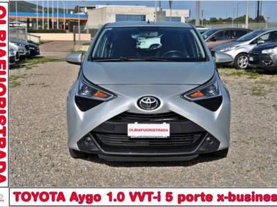 Toyota Aygo 1.0 VVT-i 72 CV 5 porte x-business Grigio usata Olbia