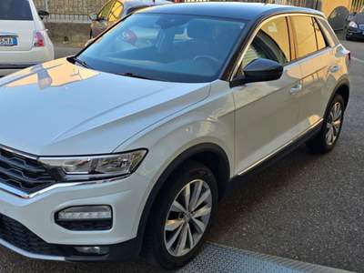 Volkswagen T-Roc 1.0 TSI 115 CV Style BlueMotion Technology Bianco usata Mascali