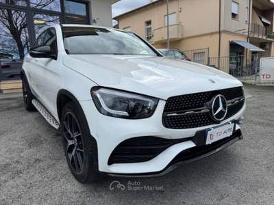 Mercedes-Benz GLC D Coupe Premium Plus 4matic AMG - Night - MBUX Bianco usata Verucchio