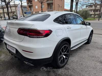 Mercedes-Benz GLC D Coupe Premium Plus 4matic AMG - Night - MBUX Bianco usata Verucchio