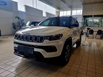 Jeep Compass 1.3 T4 190CV PHEV AT6 4xe look 80thAnniversario Bianco usata Rubano