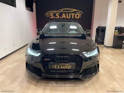 Audi A6 RS6 Avant 4.0 TFSI qu. tip. performance Nero usata San Mauro Pascoli