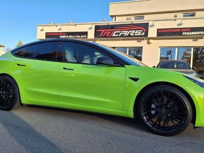 Tesla Model 3 Long Range Dual Motor AWD PERMUTE UNICOPROPR. Bianco usata Parma